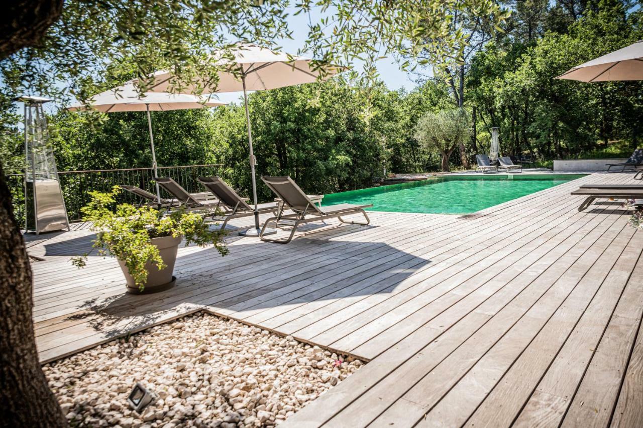 Sous Les Oliviers - Piscine Chauffee - Studios De Standing Tout-Equipes Saint-Maximin Exteriör bild